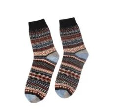 Winter Wool Striped Unisex Leg Warmers Normal Thickness 15D Customized 1Y - Image 5