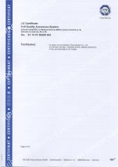 HIPROVE CE-Infusion Pump-2 certificate of Qingdao Hiprove Medical Technologies Co., Ltd. – certificate photo, supplier certificates section