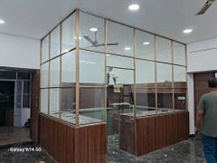 Office Partition Panel Thickness 50 mm Application Area Interior Partition Type Full Height Partition Material Aluminium And - Image 3