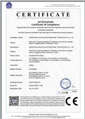 Industrial Switch EMC Certification certificate from Shenzhen Shuotian Information Technology Co., Ltd.