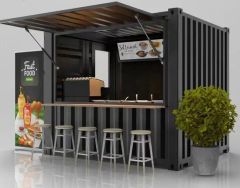 Container Bar Kitchen Cafe Container Coffee Shop 20 FT Container Restaurant - Image 4