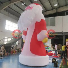 Outdoor Inflatable Advertising Santa Cartoon Color Red Trademark TH Warranty 1 Years Application Outdoor Material - Image 2