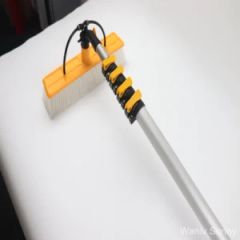 Solar Panel Cleaning Brush with Water Pump and Telescopic Pole Solar Cleaner - Wuxi Wanlv Intelligent Technology Co., Ltd