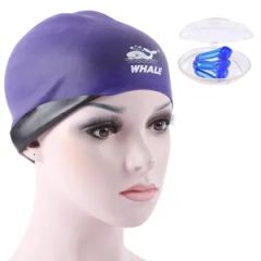 Waterproof Reversible Unisex Adult Silicone Swimming Caps Gender Unisex Season Summer Color Colourful Brim Without Brim Material Silicone - Image 3