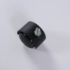 Rubber Caster Wheels with Thread Office Swivel Chair Replacement Spare Parts Castor - Image 2