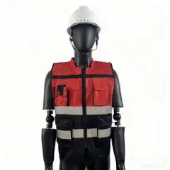 Customizable Logo Lightweight Protection Reflective Vest for Traffic Direction - Image 4
