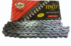 Bicycle Chain 110 links Links 110 Color Black Number of Speeds 1 Material Mild Steel Usage/Application In - Image 1