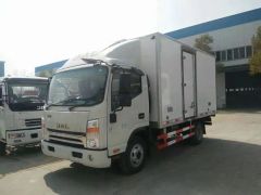 JAC Cold Chain Refrigerated Trucks for Frozen Food Transport Fuel Diesel Origin China Payload 20ton Condition New HS Code - Image 4