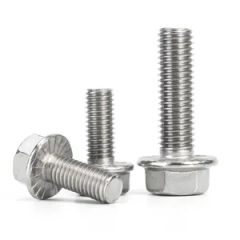 Factory Direct Sale SS304 Hex Flange Bolt M8 Full Thread Flange Bolt - Image 2