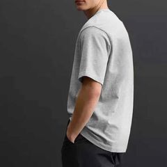 Premium Heavyweight Cotton Crew Neck Casual T-Shirt for Men - Custom Private Label Wholesale Apparel - Image 5