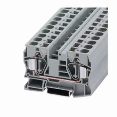 Spring Clamp Ground Terminal Blocks Type PCB Color All Current Rating 150 Cable Size 0.2–1.5 mm² Contact Material - Image 1