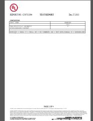 PAH test report certificate from Dongguan Joy Sports Co., Ltd.