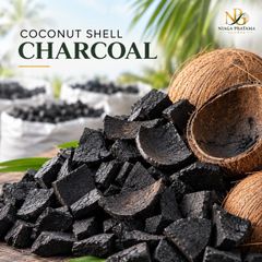 Coconut Shell Charcoal, Lump Charcoal - Natural Coconut Charcoal - Indonesia Bulk - Image 5