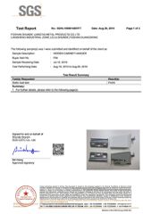 SGS TEST REPORT - 2 certificate from Foshan Succee Home Technology Co., Ltd