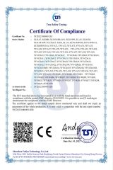Certificates certificate from Shenzhen Fuliyu Technology Co., Ltd.