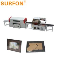 Heat Shrink Wrapper Machine for Wrapping Shoes Brand Surfon Packaging Film Power 1.5kw+8kw Speed 16.2m/Min Shrink Film POF - Shanghai Kuko Packing Machinery Co., Ltd.