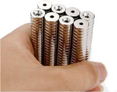 Disc Rare Earth NdFeB Magnets HS Code 85051110 Model NO. N30-N54 Port: Ningbo, China Composition Neodymium Quality System ISO - Image 3