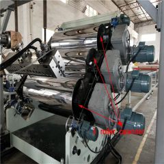 PP Sheet Machine for Stationery and Other Application Origin China Motor AC, 37kw Trademark WEIER Exhaust Exhaust Model NO. 110/33 - Image 4