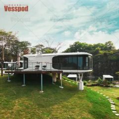 Prefabricated Modular Home Space Capsule Aluminum Container Prefab House - Image 3