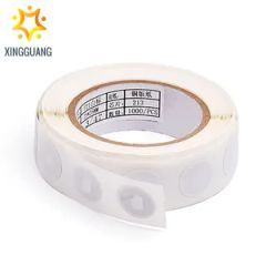25mm Waterproof Coated Paper NFC 213 Chip RFID Tag Sticker MOQ 5000 PCS Trademark OEM Material Paper Memory 144byte Model NO. - Image 1