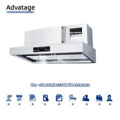 Sleek Design Integrated Range Hood Enhances Kitchen Aesthetics - Image 4
