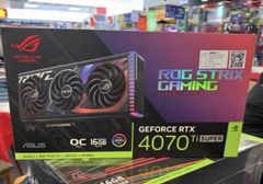 ASUS ROG STRIX GeForce RTX 4070 Ti SUPER 16GB GDDR6X GAMING Graphics Card - Image 1