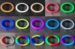 Desktop RGB LED Ring Light with Stand Tripod for Makeup, Youtube, Video, Photography - Image 6