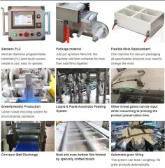 Factory Price Fish Seafood Sausage Cheese Stick Meat Vacuum Thermoforming Packing Machine - Image 4