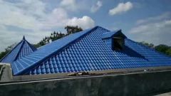 Building Materials ASA Coated UPVC Coastal Style Roof Tiles - Image 4