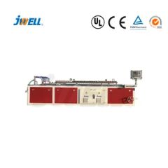 Jwell PVC Door Panel Hollow Board Making Machine with Lamunation/Engraving Machine - Image 3