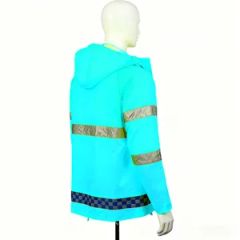 Light Weight Waterproof Raincoat Reflective Work Wear Certification CE Gender Universal Model NO. KRC010 Color - Image 6