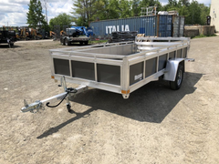 2022 Mission Trailers 6×12 Aluminum Open Utility w/Integrated Rear Ramp - Image 3