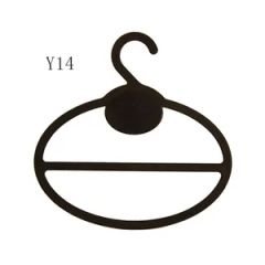 Mini Stock Cheap Plastic Scarf Hanger for Scarves MOQ 3000PCS Origin China Trademark yy Model NO. y14 HS Code 392490 Logo - Image 2