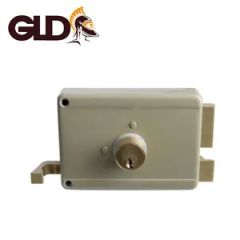 Factory Supply Door Rim Lock. Logo Is Key Zamak Part Lock Width 96.5 Size 120mm Style Modern Backset 60mm HS Code 8301 Thickness - Image 5