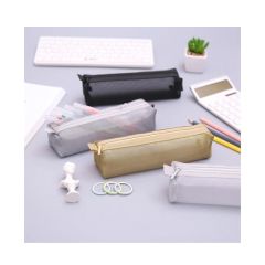 Transparent Gauze Storage Bag Students′ Examination Pen Case Style Office Shape Square Color Custom Origin Ningbo Trademark - Ningbo Yingxin Crafts Co., Ltd.