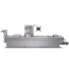 Full Automatic Vacuum Stretch Film Packing Machine Thermoforming Machine Meat Sausage - Image 1