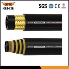 An6 Oil Cooler Hose NBR Rubber Tube Auto Racingmotorcycle 304 Stainless Steel Wire Braided High Pressure Hydraulic Pipe Hydraulic Hose Rotary Hoses - Dongying Kende Imp. & Exp. Co., Ltd.