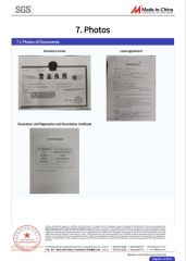certificate certificate of Hubei Tuohang Power Technology Co., Ltd – certificate photo, supplier certificates section