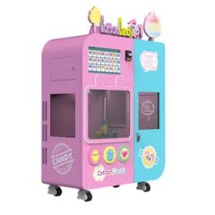 Red Rabbit Commercial Automatic Electric Customize Snacks Cotton Candy Machine - Image 5