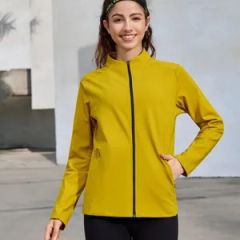 Men Outwork Jackets Casual Softshell Sports Running Jacket with Multiple Pockets - Image 2