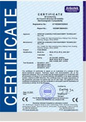 CE certificate from ASHINE Catering Equipment Co.,Ltd.