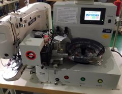 Automatic Feeding Button Sewing Machine HS Code 8452 Specification CE ...