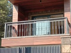 Wrought Iron Balcony Railing, For Home Design Bar Position Balcony Material Wrought iron Usage/Application Home Color As per - Image 1