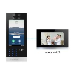 Monitor Doorbell 10-Inch Building Intercom Remote Intercom Unlock Door Phone - Image 2