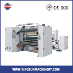 KSFQ-1300A Model High Speed Jumbo Roll Paper Slitter Rewinder Machine - Wenzhou Kingsun Machinery Industrial Co., Ltd.