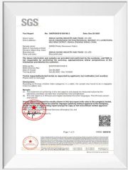 2 certificate from Jinhua Saving Industry and Trade Co. Ltd
