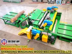 Wood Log Rounding Debarker Machine with Chipper Shredder - Image 2