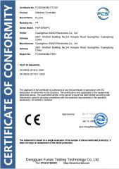 CE-Game controller certificate from Guangzhou Sundi Electronics Co., Ltd.