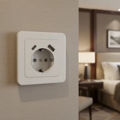 Sleek Power Socket Insert for Advanced Wall Trunking Systems - Image 6