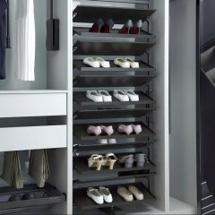 Wardrobe Revolving Shoes Rack Storage Accessories for Bedroom - Image 3